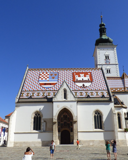 Eclectic Zagreb walking tour - St. Marks Church - Coat of arms - culture - history - fun - Upper Town - Croatia